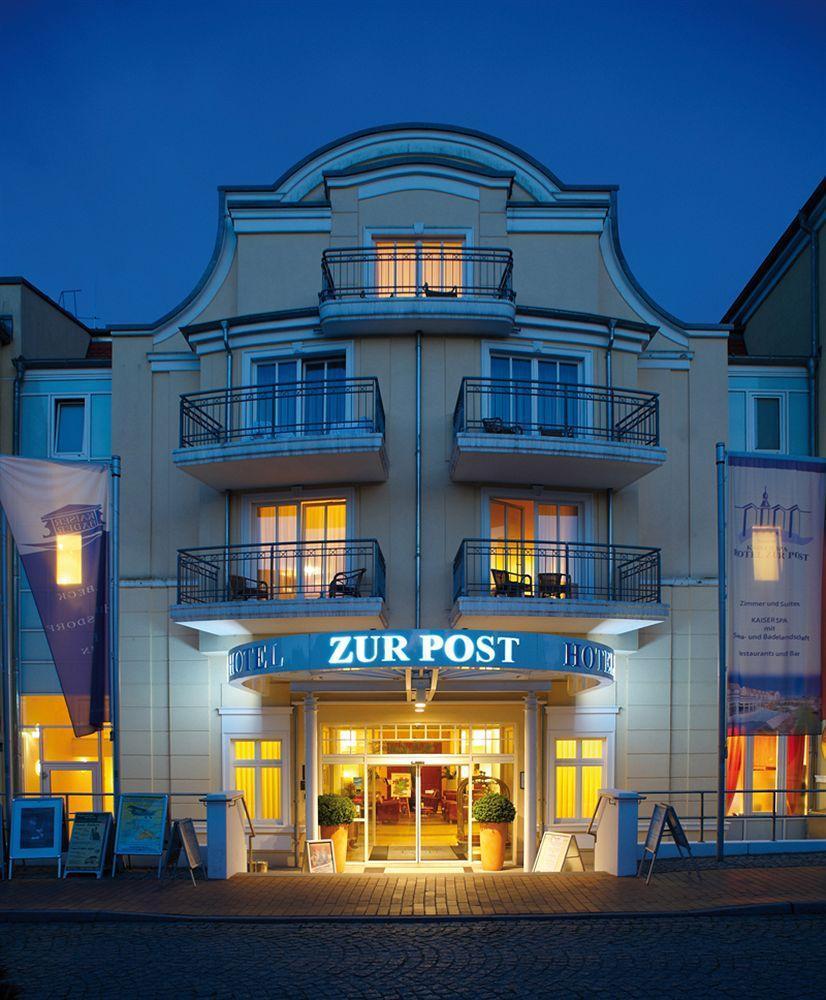 Hotel Zur Post - Ein Rovell Hotel Heringsdorf  Exterior foto